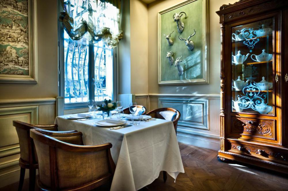 Chateau Monfort - Relais & Chateaux Mailand Restaurant foto